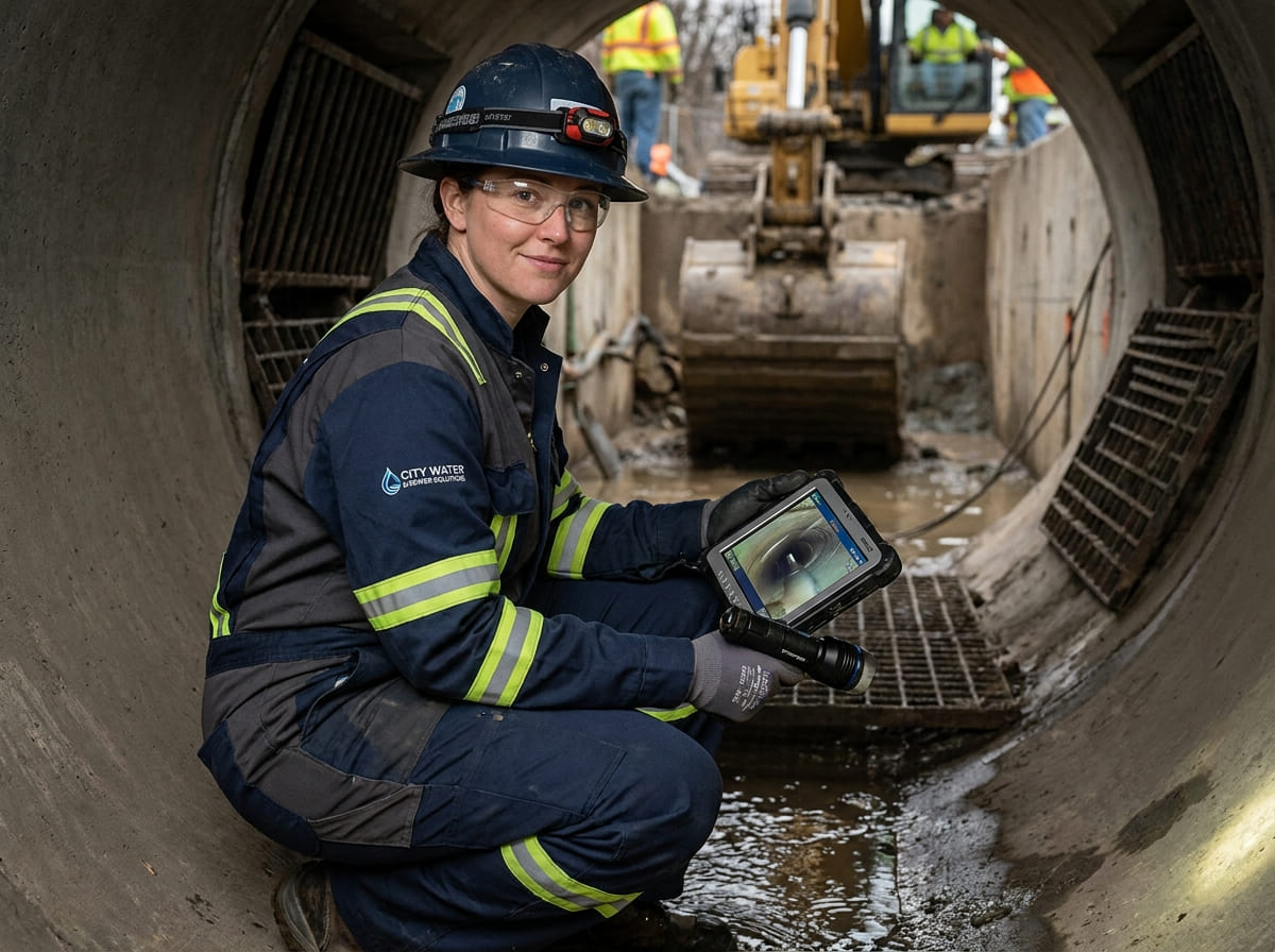Sewer Line Inspection & Replacement in Grapeland